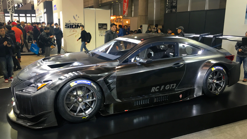 Illustration for article titled Lexus Brought Carbon Fiber Race Cars And Nothing Else To Tokyo Auto Salon